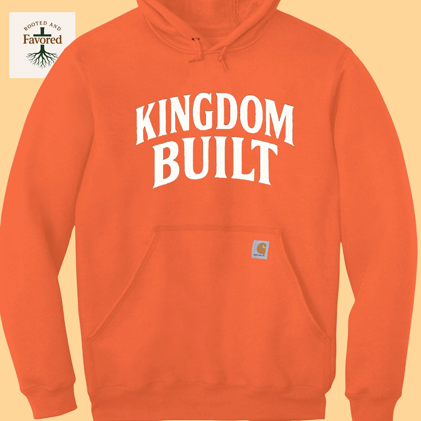 Men's Carhartt Midweight Hooded Sweatshirt "Kingdom Built"