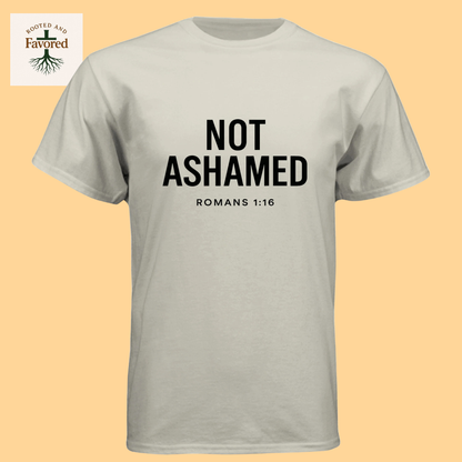 Men's Next Level Apparel Tee "Not Ashamed"
