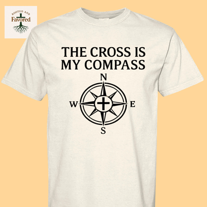 Men's Comfort Colors T-Shirt "The Cross Is My Compass"