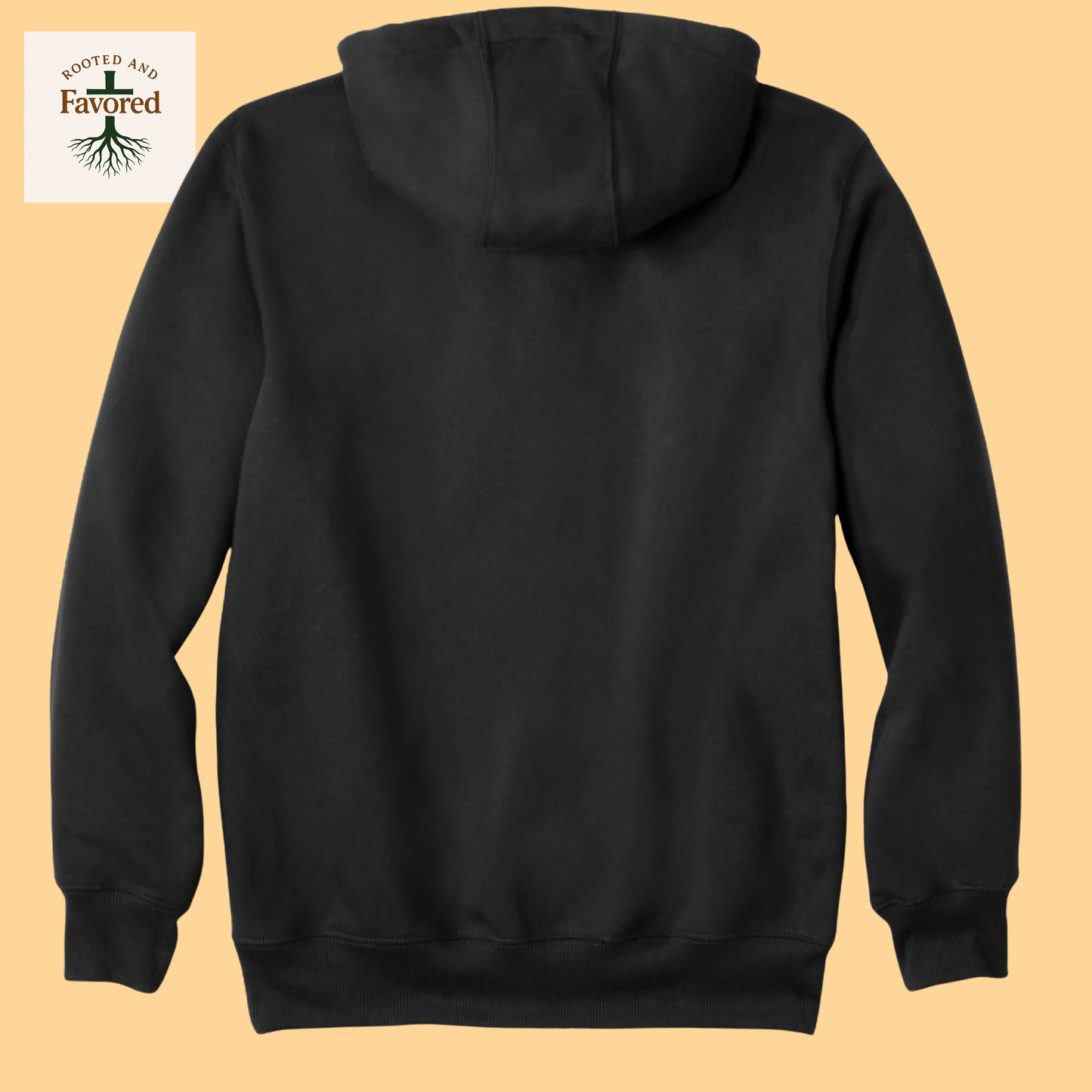 Men's Carhartt Rain Defender Heavyweight Hoodie "God, Family, Hunting"