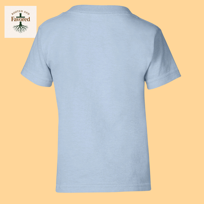 Toddler Girl Gildan Heavy Cotton T-Shirt "Ephesians 2: 4-8"