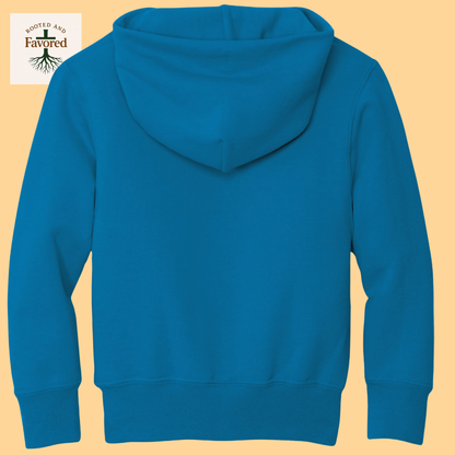 Boy's Youth Port & Company Core Fleece Pullover Hoodie "He Is My Armor"