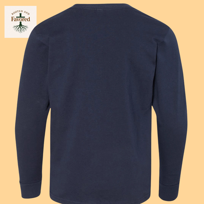 Boys LAT Youth Long-Sleeve T-Shirt "Rooted And Favored"
