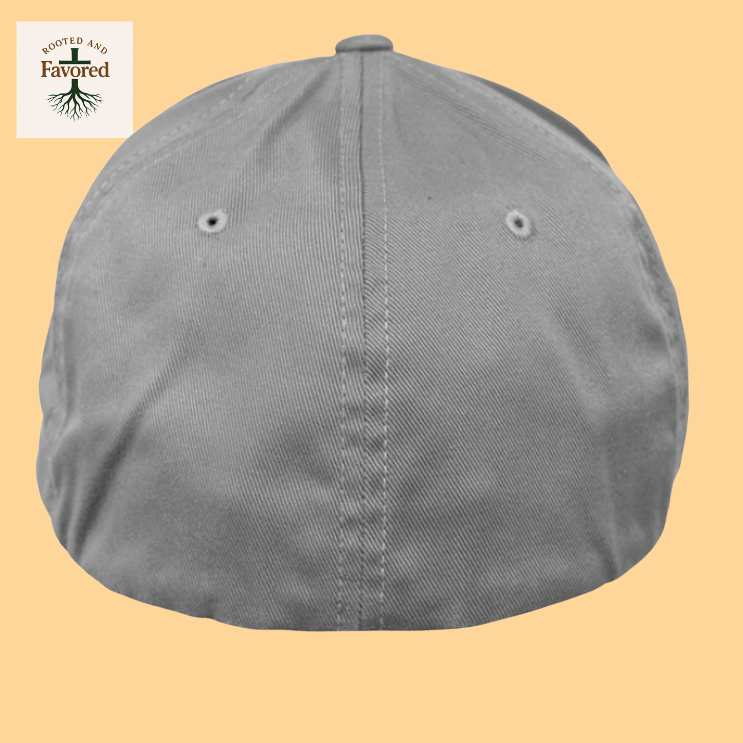 Men's Yupoong Wooly 6-Panel Cap with Cross