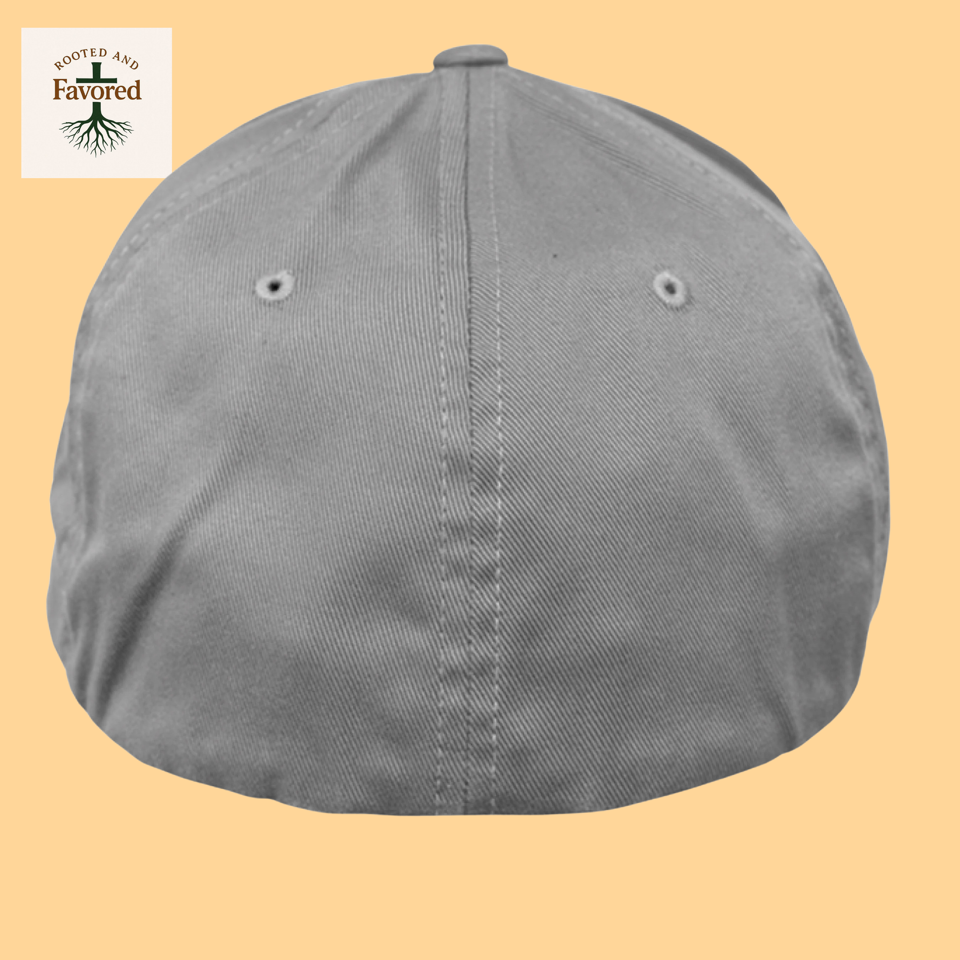 Men's Yupoong Wooly 6-Panel Cap with Cross