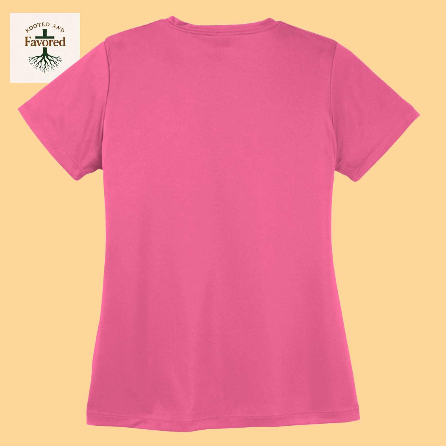 Women's Sport-Tek T-Shirt "Jesus The Name Above All Names"