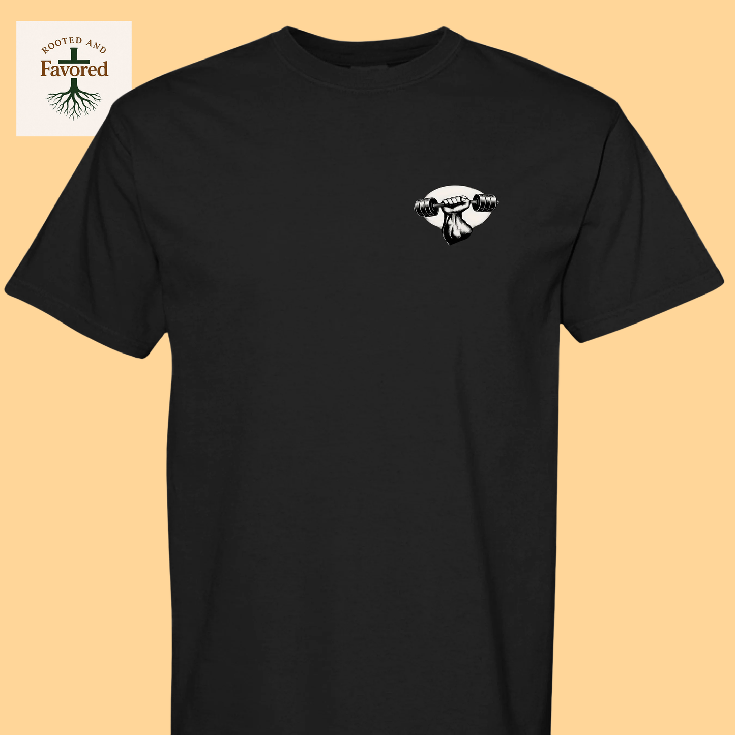 Men's Comfort Colors T-Shirt "Be Strong and Courageous..The Lord Your God Is With You Wherever You Go"