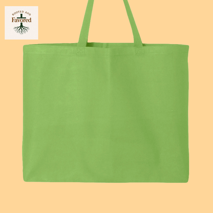 Q-Tees Jumbo Tote Bag "I can do all things through Christ"