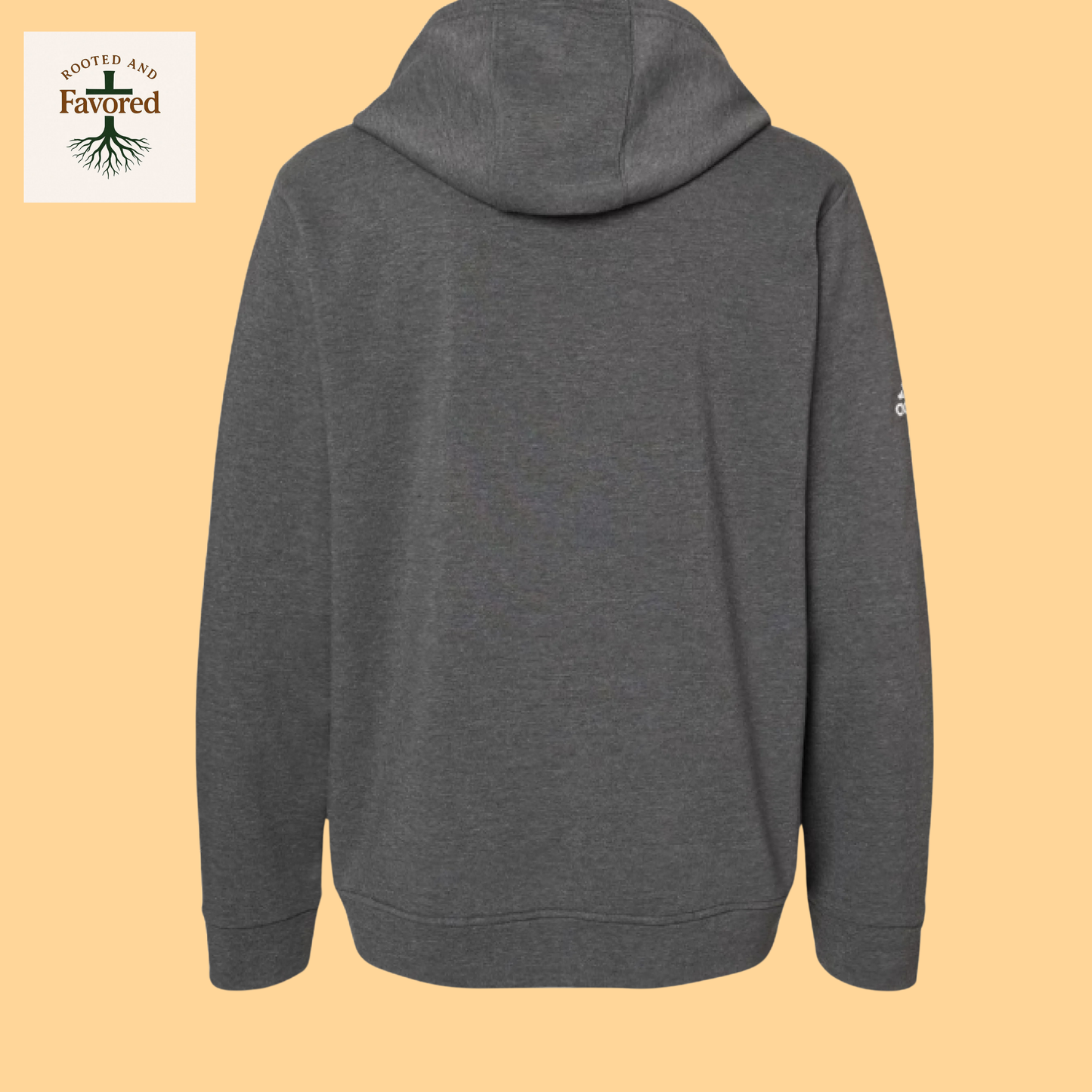 Men Adidas Fleece Hoodie "Armor of God"