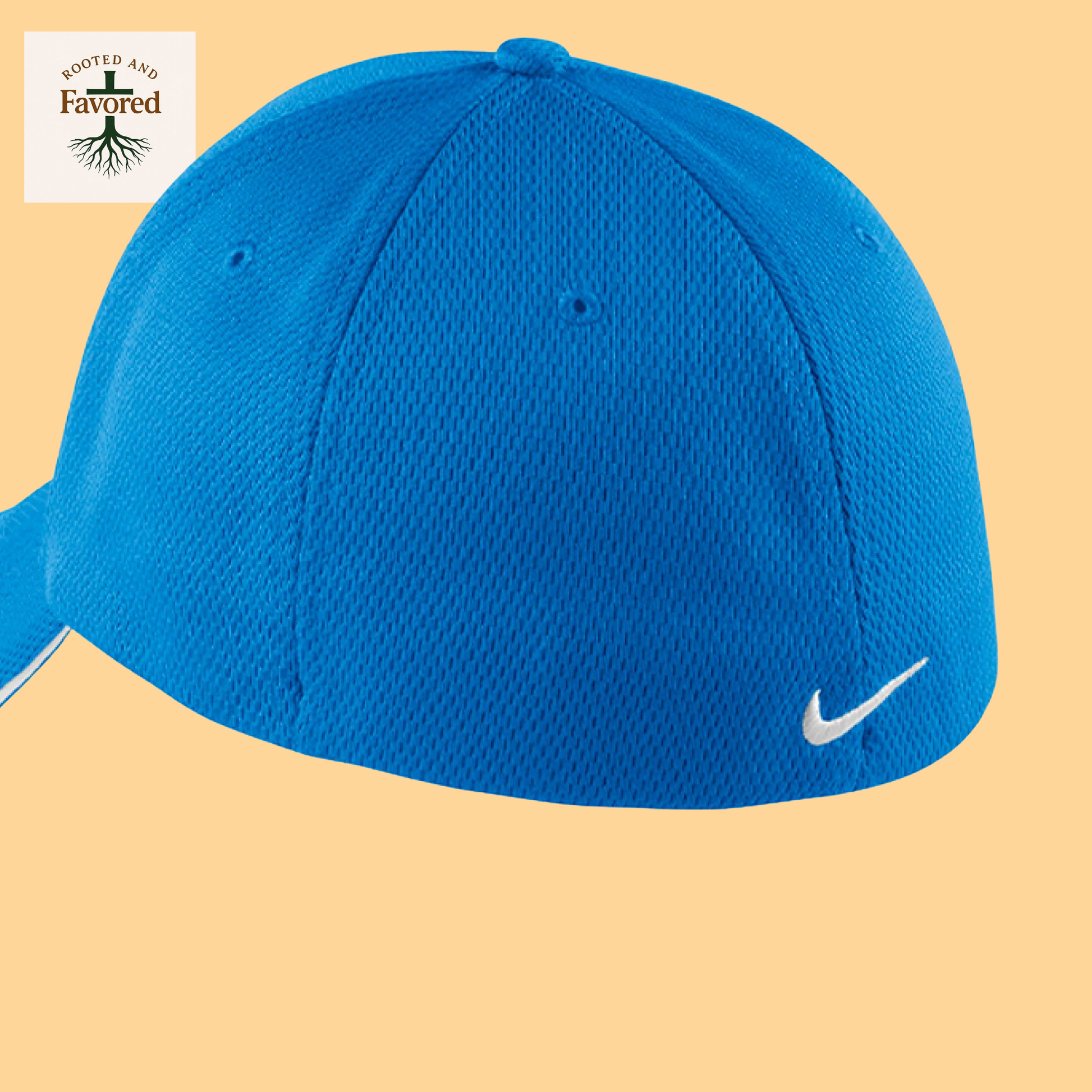 Nike Golf Mesh Swoosh Hat "Rooted and Favored"