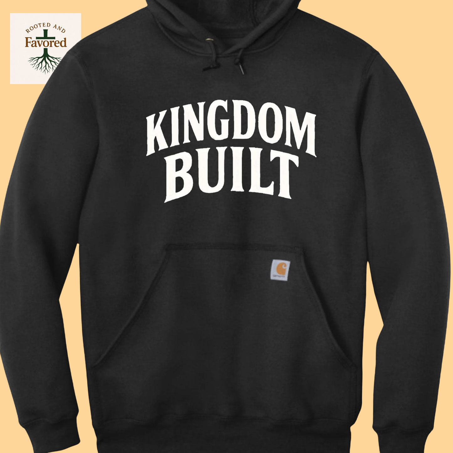 Men's Carhartt Midweight Hooded Sweatshirt "Kingdom Built"