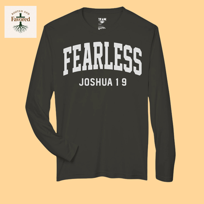 Boys Team Youth Zone Performance Long-sleeve T-Sleeve "Fearless"