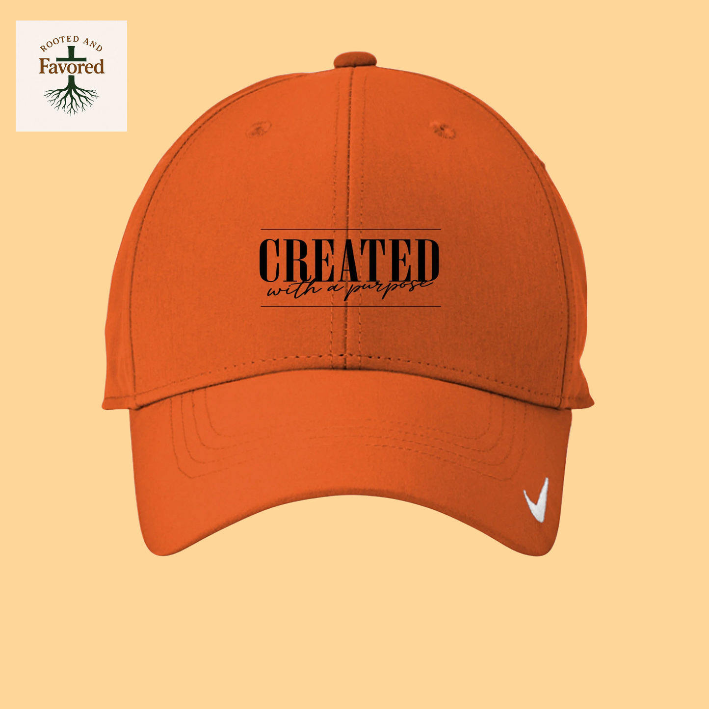 Men's Nike Golf Hat "Created With A Purpose"