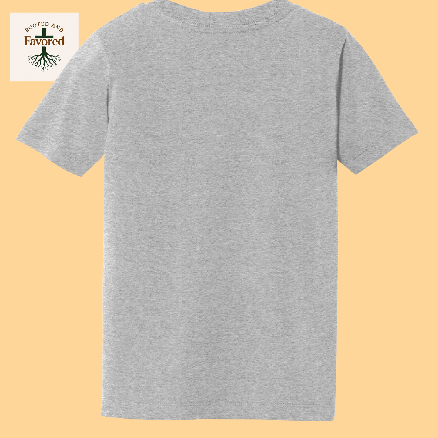 Toddler Port & Company Fan Favorite Tee "Faith Can Move Mountains"