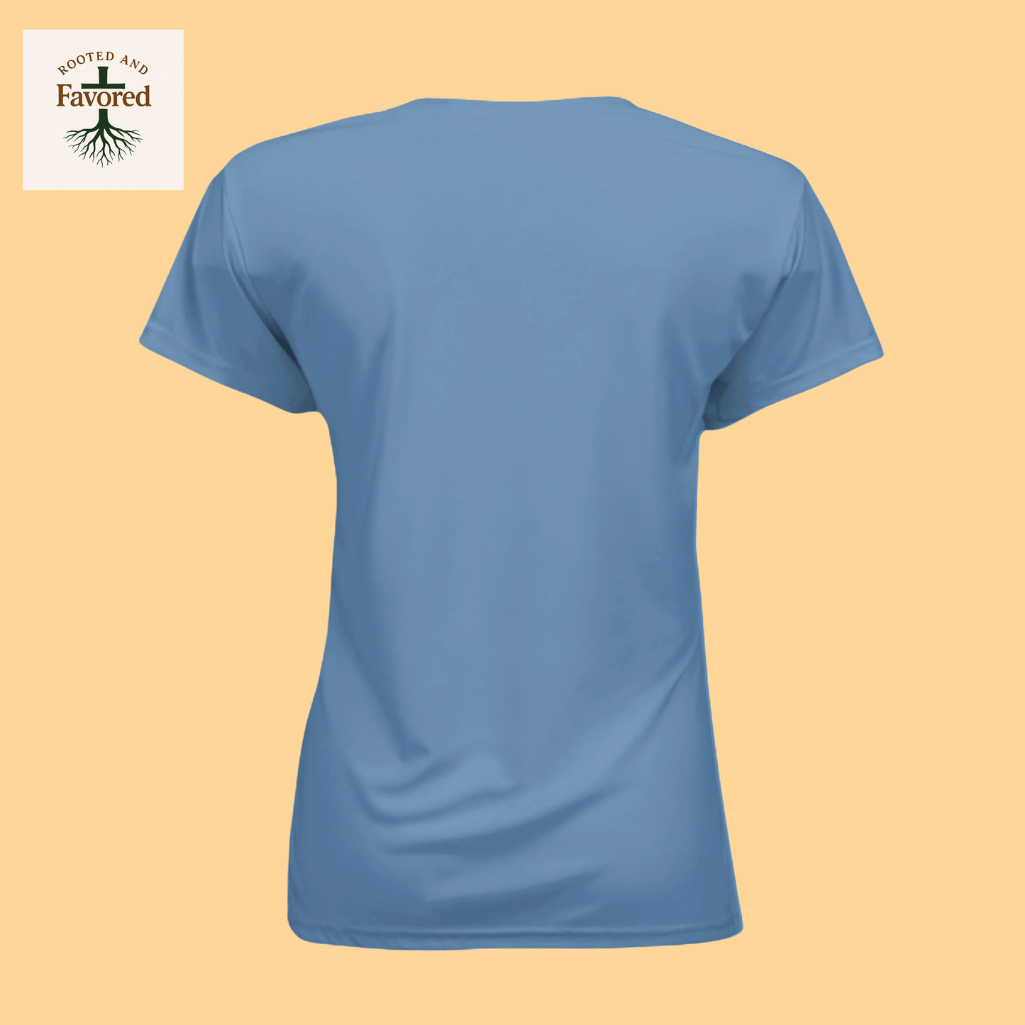 Women’s Performance Crew T-Shirt “Blessed”