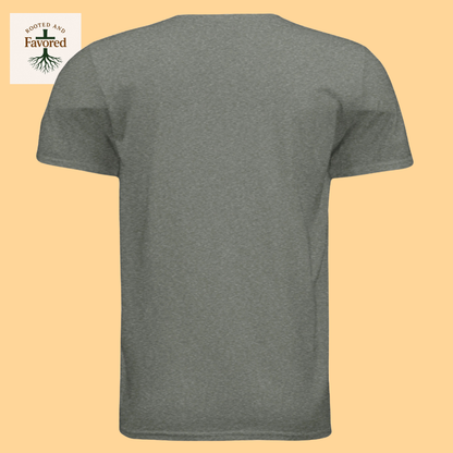 Men's Gildan T-Shirt "Rooted And Favored"