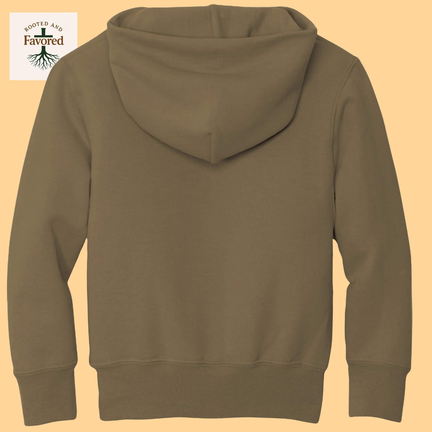 Boys Port & Company Youth Fleece Hoodie "Saved Not Soft"