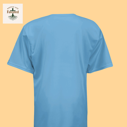 Boys A4 Youth Performance Cooling T-shirt "Faith Moves Mountains"