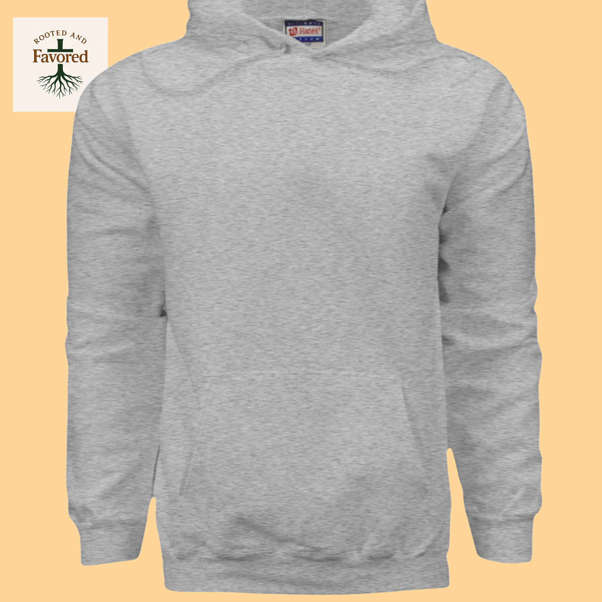 Men's Hanes Ultimate Cotton Pullover Hoodie "They Will Soar On Wings Like Eagles"