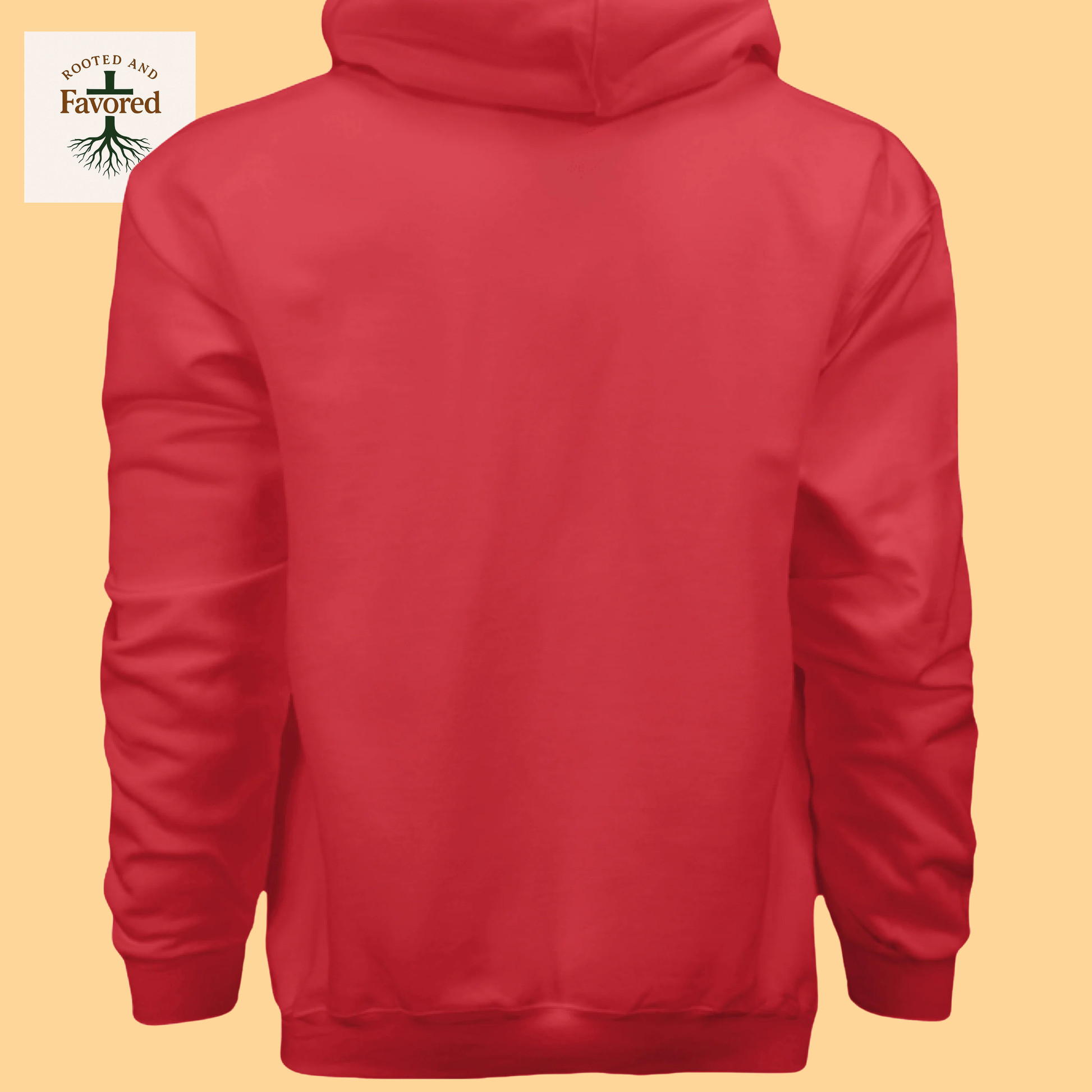Men's Hanes Cotton Hoodie "I was Built To Worship"