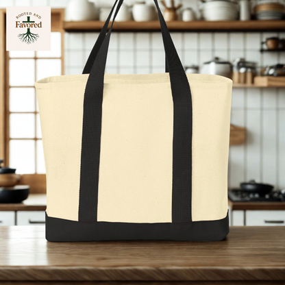 Port Authority Two-Tone Shopping Tote