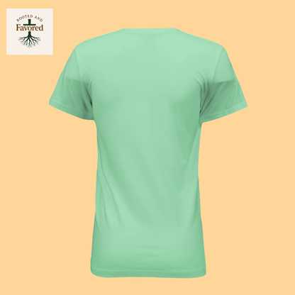 Womens Bella Relaxed Jersey T-Shirt "Jesus Then Coffee"