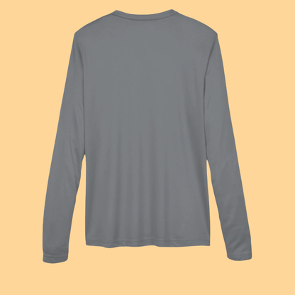Women's Zone Performance Long-Sleeve V-Neck Shirt "I Belong To Him"