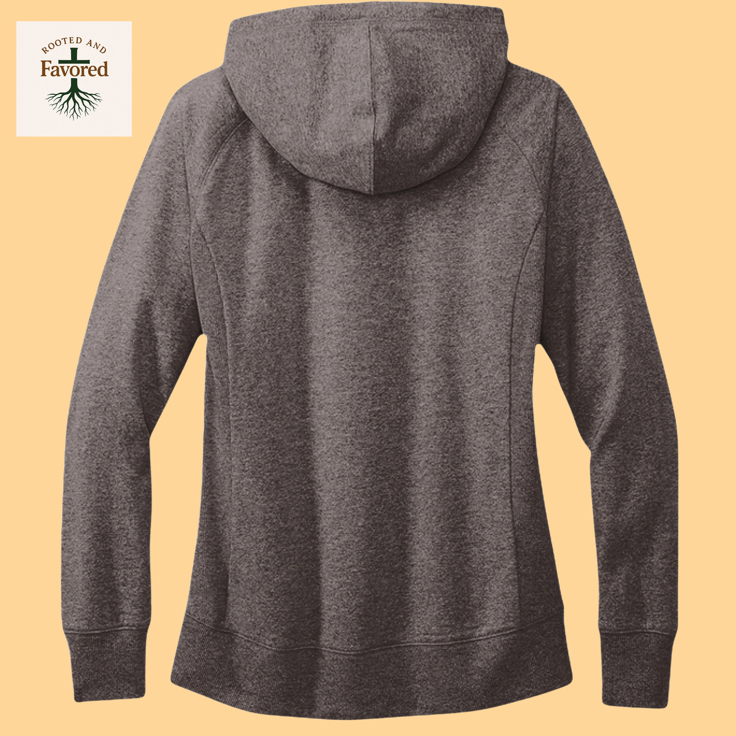 Women's District Fleece Hoodie "Created With A Purpose"
