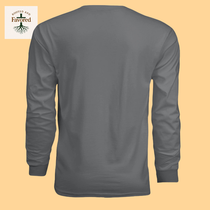 Women's Long Sleeve Performance Crew Shirt "Jesus then Coffee"