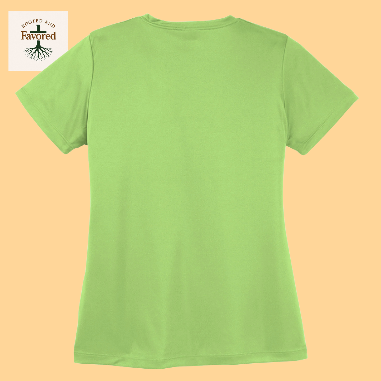 Women's Sport-Tek T-Shirt "Jesus The Name Above All Names"