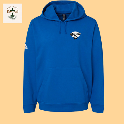 Men's Adidas Hoodie "Be Strong and Courageous..The Lord Your God Is With You Wherever You Go"