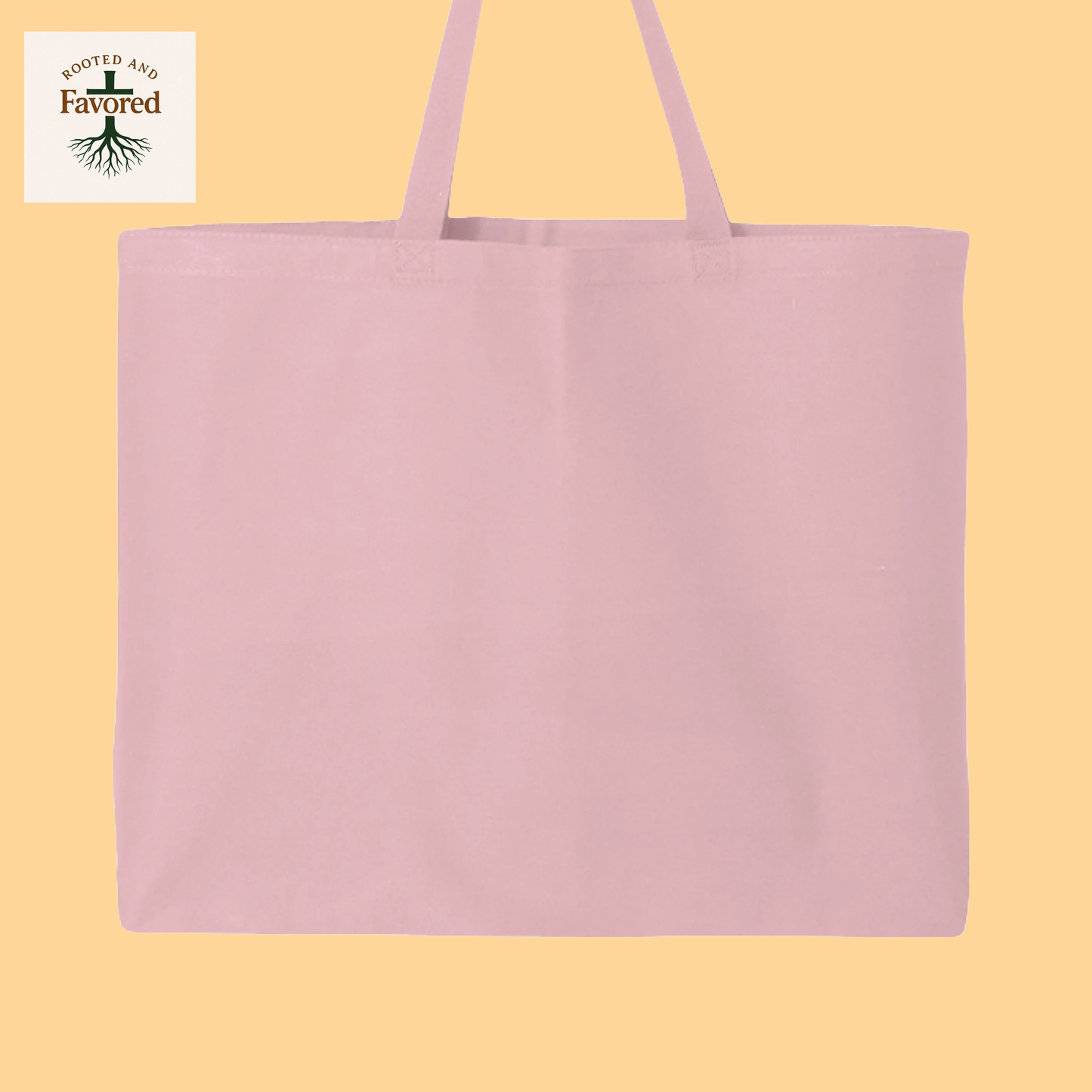 Q-Tees Jumbo Tote Bag "I can do all things through Christ"