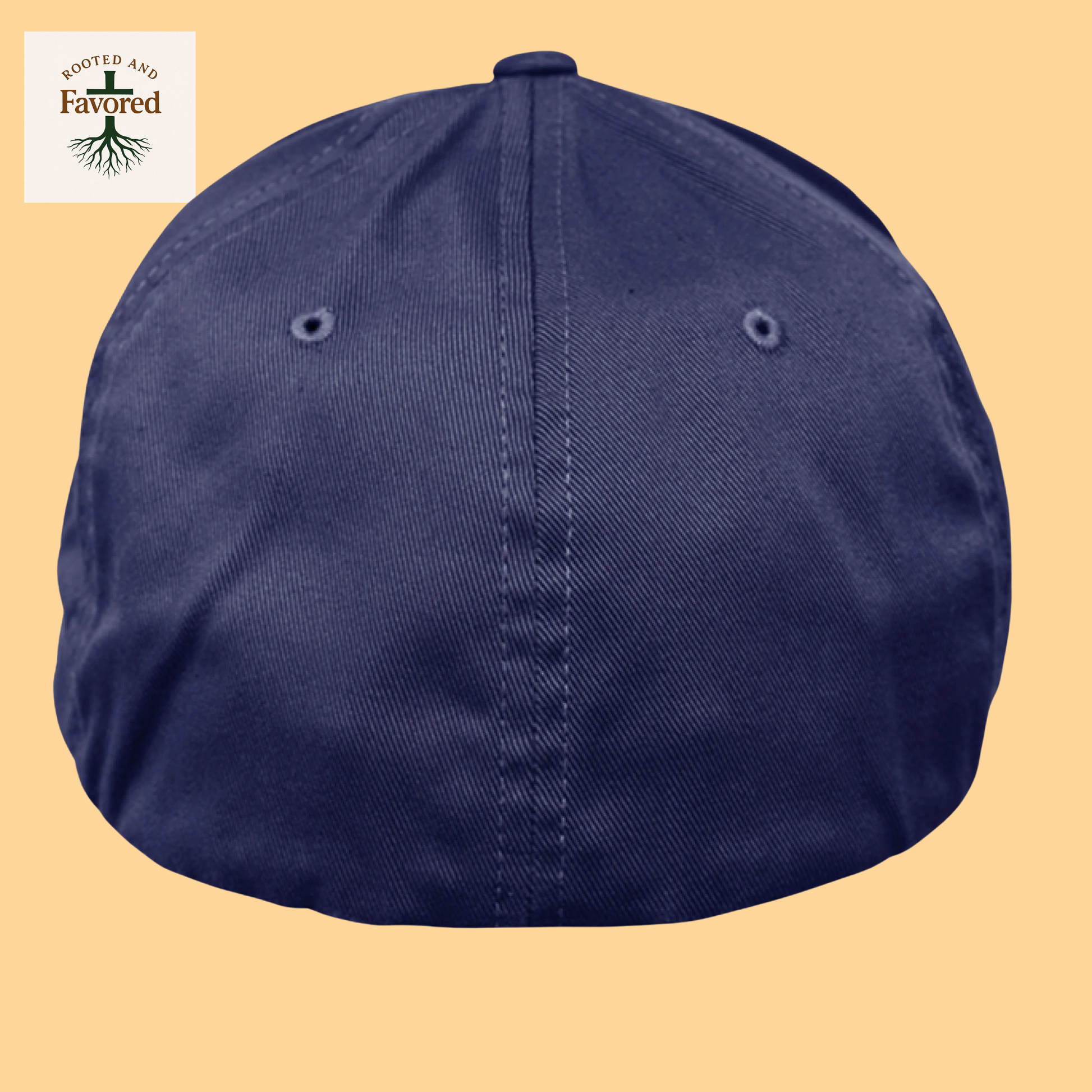 Men's Yupoong Wooly 6-Panel Cap with Cross