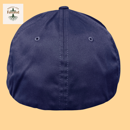 Men's Yupoong Wooly 6-Panel Cap with Cross