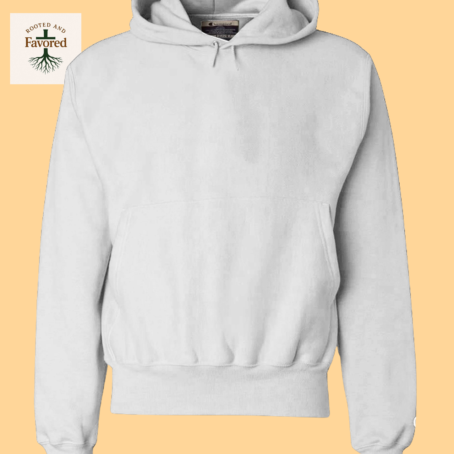 Men's Champion Reverse Weave Pullover Hoodie "Army Of God"