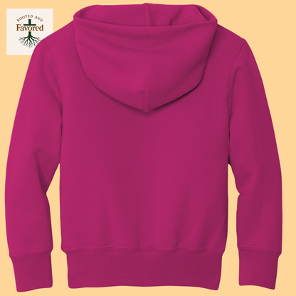 Girls Ports & Company Fleece Pullover Hoodie "Created With A Purpose"