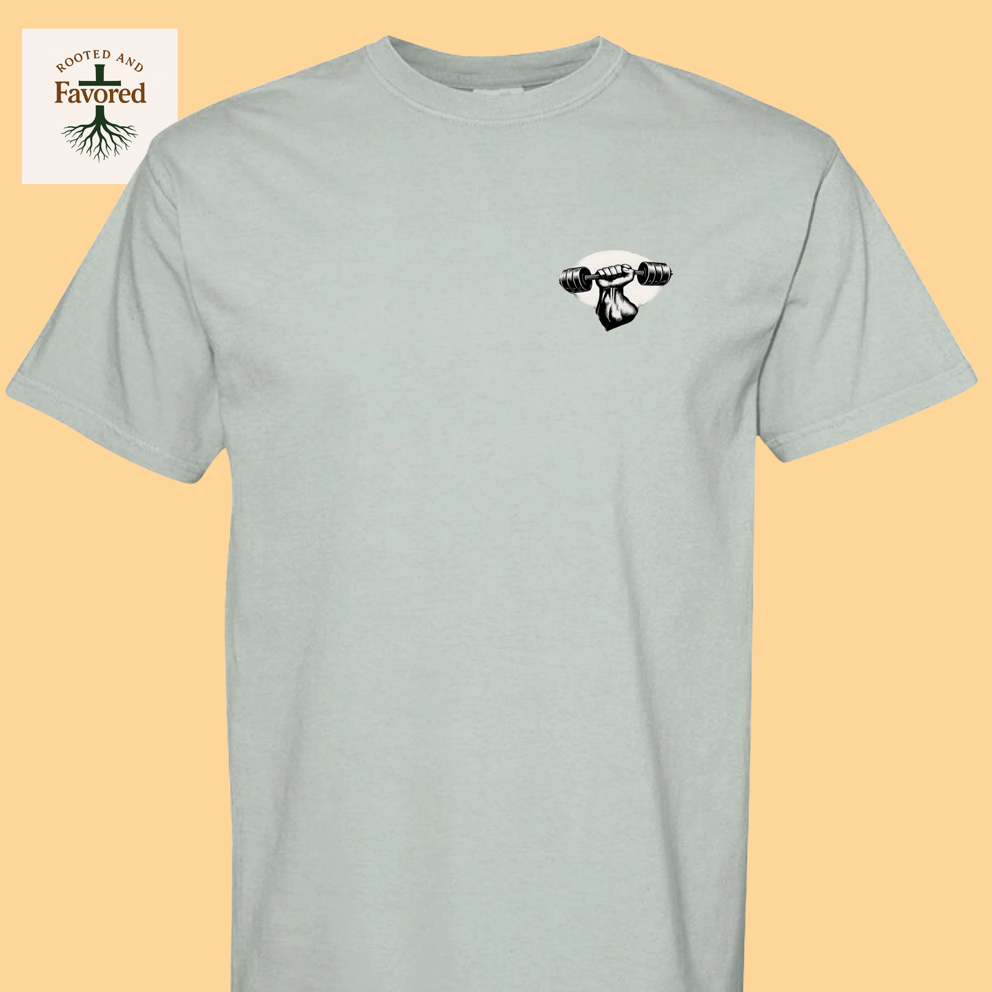 Men's Comfort Colors T-Shirt "Be Strong and Courageous..The Lord Your God Is With You Wherever You Go"