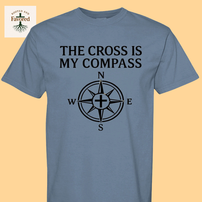 Men's Comfort Colors T-Shirt "The Cross Is My Compass"