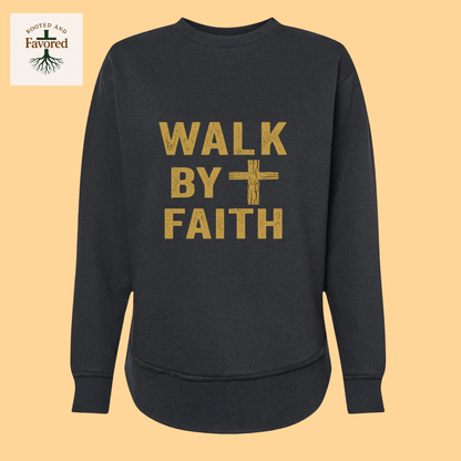 Women's Weekend Fleece "Walk By Faith"