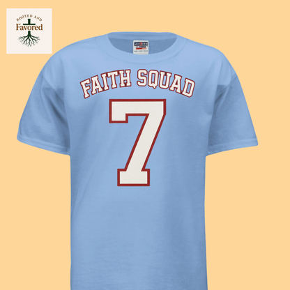 Boys Jerzees Dri-Power Active T-shirt "Faith Squad"
