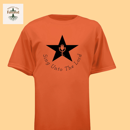 Boy's Youth Short-Sleeve Cooling Performance T-Shirt "Sing Unto The Lord"