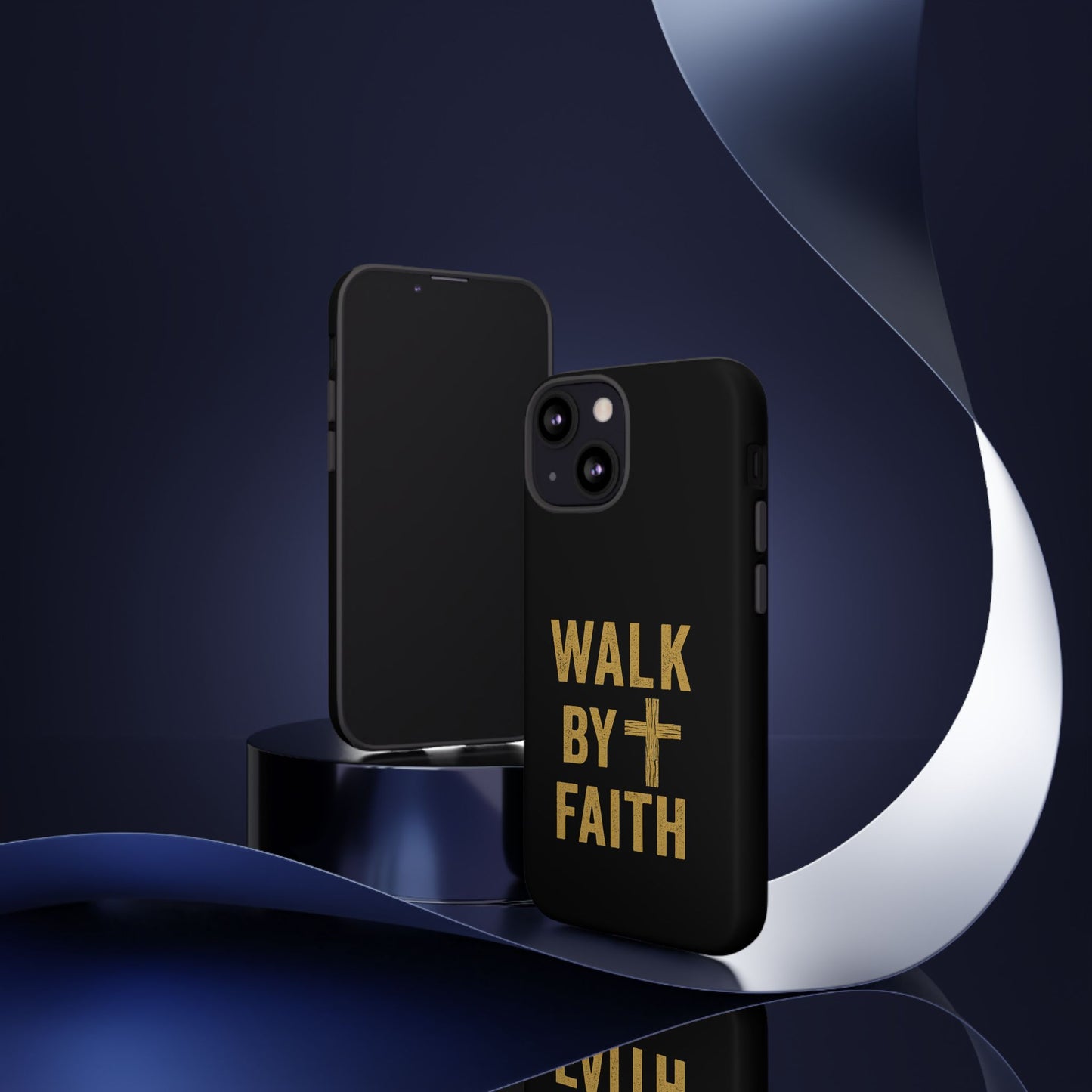 Faith-Inspired Phone Case | Christian Gift, Inspirational Case, Walk by Faith Design, Religious Decor, Strong Protective Cover