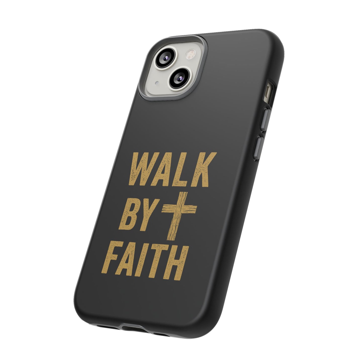 Faith-Inspired Phone Case | Christian Gift, Inspirational Case, Walk by Faith Design, Religious Decor, Strong Protective Cover