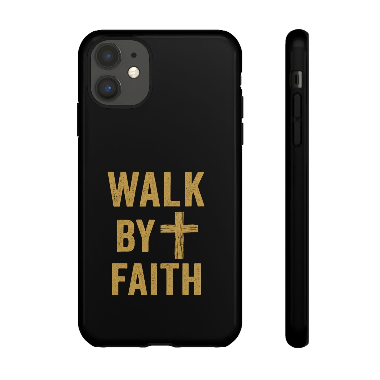 Faith-Inspired Phone Case | Christian Gift, Inspirational Case, Walk by Faith Design, Religious Decor, Strong Protective Cover