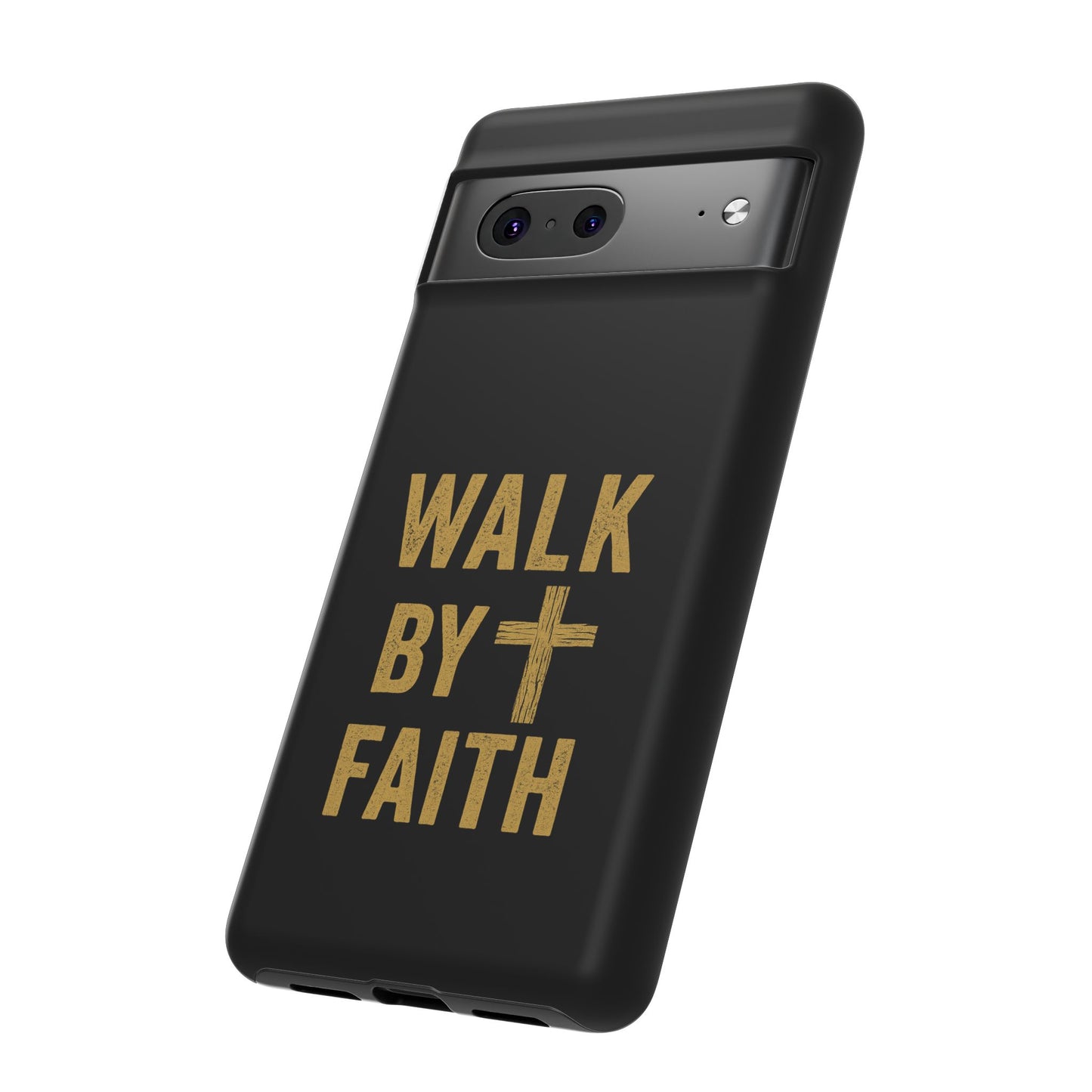 Faith-Inspired Phone Case | Christian Gift, Inspirational Case, Walk by Faith Design, Religious Decor, Strong Protective Cover