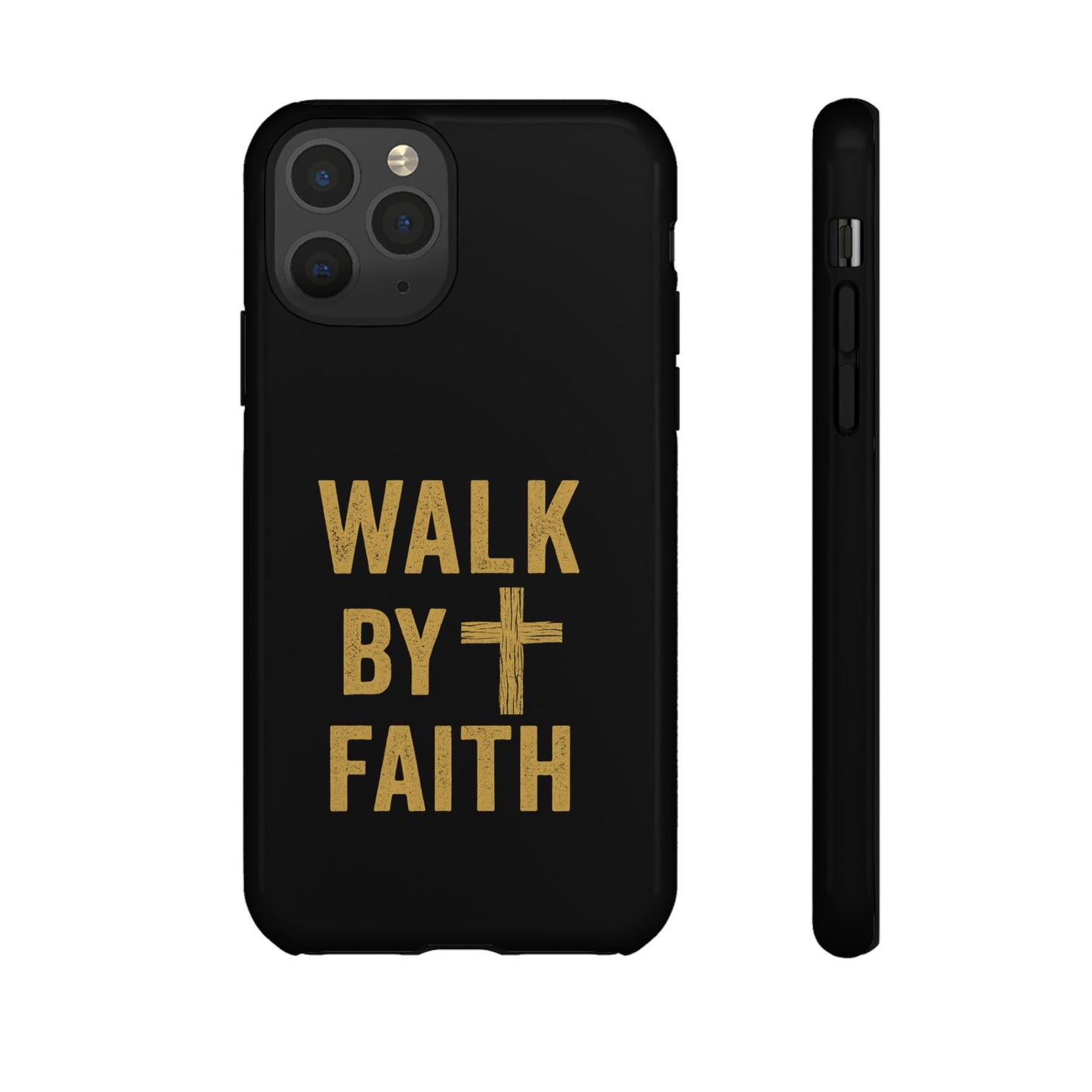Faith-Inspired Phone Case | Christian Gift, Inspirational Case, Walk by Faith Design, Religious Decor, Strong Protective Cover