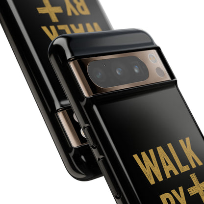 Faith-Inspired Phone Case | Christian Gift, Inspirational Case, Walk by Faith Design, Religious Decor, Strong Protective Cover