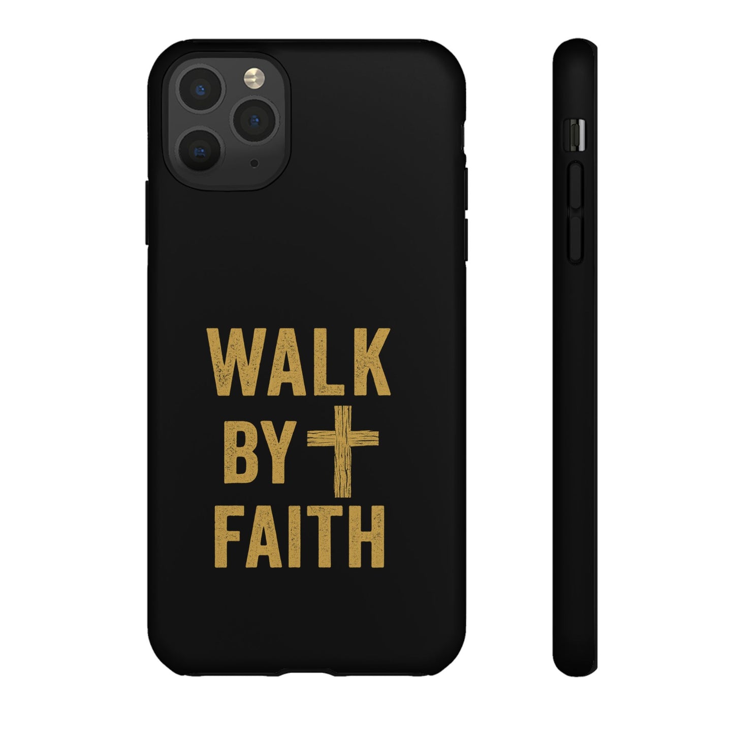 Faith-Inspired Phone Case | Christian Gift, Inspirational Case, Walk by Faith Design, Religious Decor, Strong Protective Cover