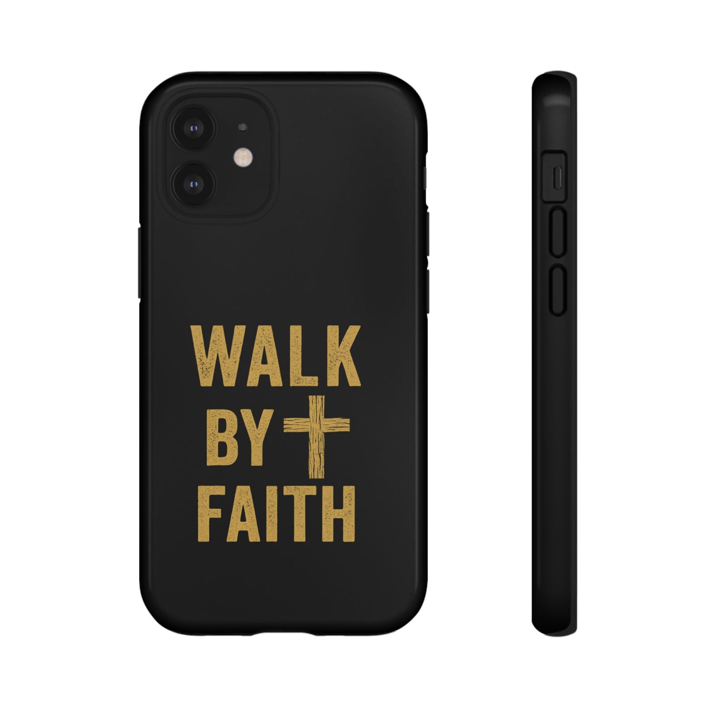Faith-Inspired Phone Case | Christian Gift, Inspirational Case, Walk by Faith Design, Religious Decor, Strong Protective Cover