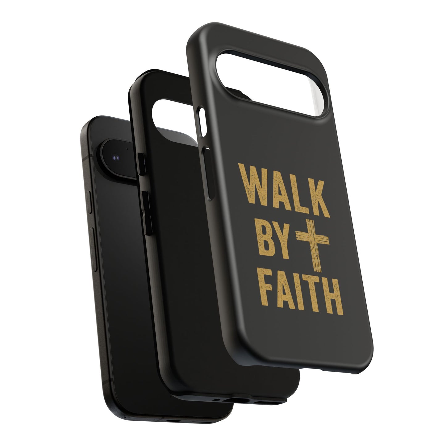 Faith-Inspired Phone Case | Christian Gift, Inspirational Case, Walk by Faith Design, Religious Decor, Strong Protective Cover